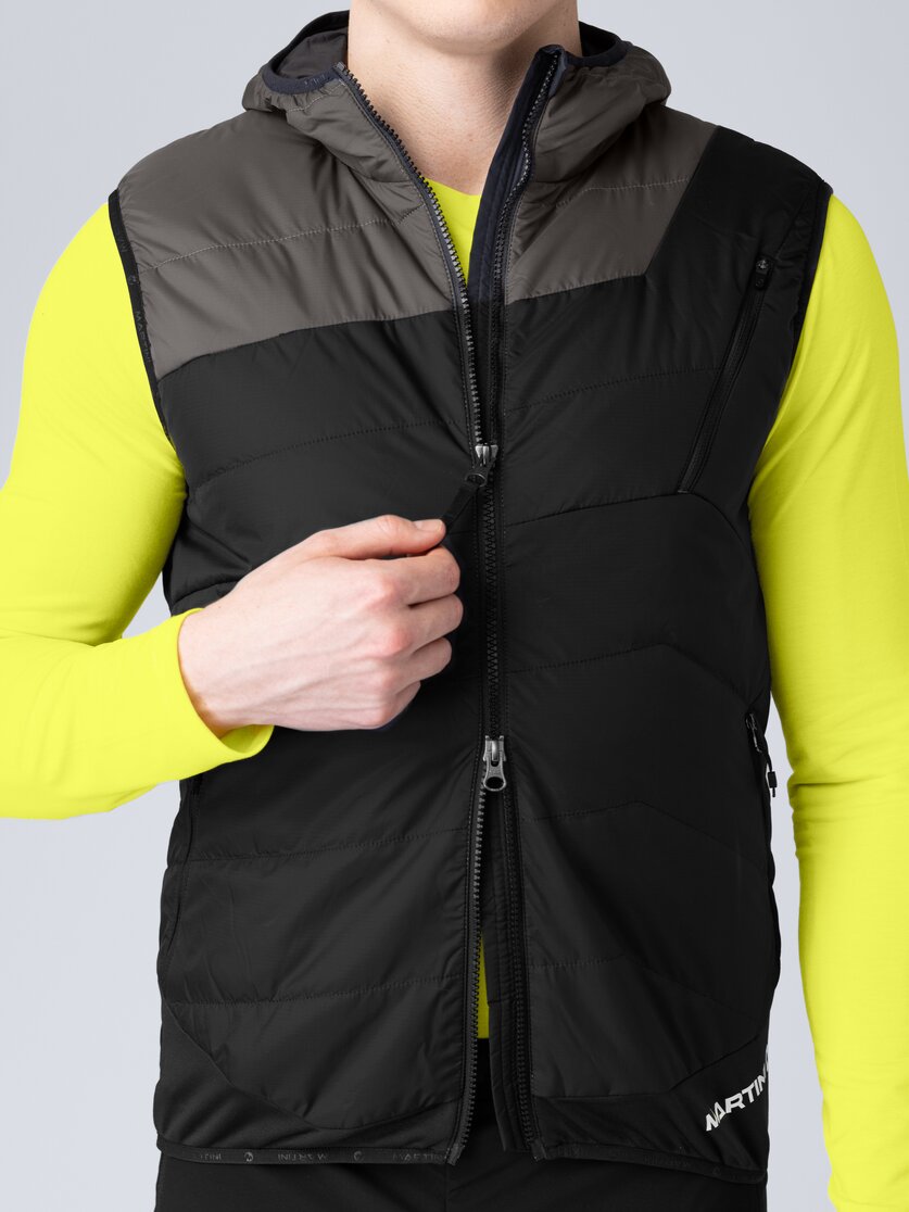 Martini Sportswear - Firstline Hybrid Vest Primaloft® M - Outdoor vests in seaport-lava - Detail 3 - Men