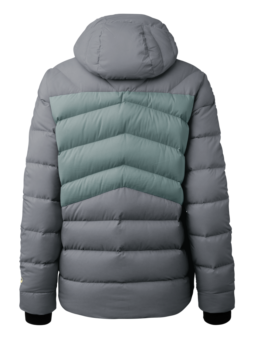 Martini Sportswear - Argon Down Jacket W - Daunenjacken in storm-misty blue - Rückansicht - Damen