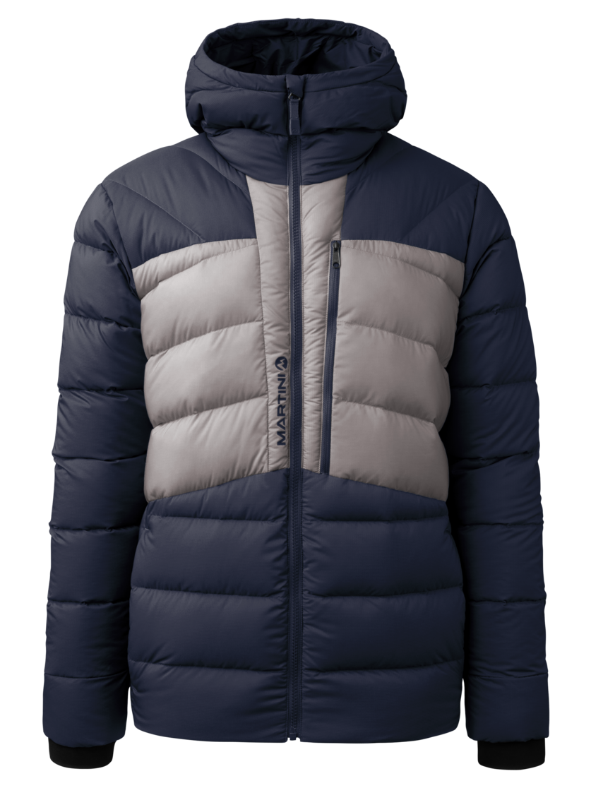 Martini Sportswear - Argon Down Jacket M - Piumini in true navy-ash - vista frontale - Uomo