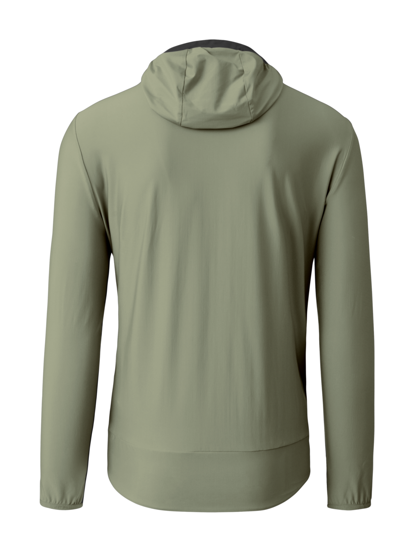 Martini Sportswear - Highventure Hybrid Jacket Primaloft® M - Hybrid jackets in tendril-black - rear view - Men