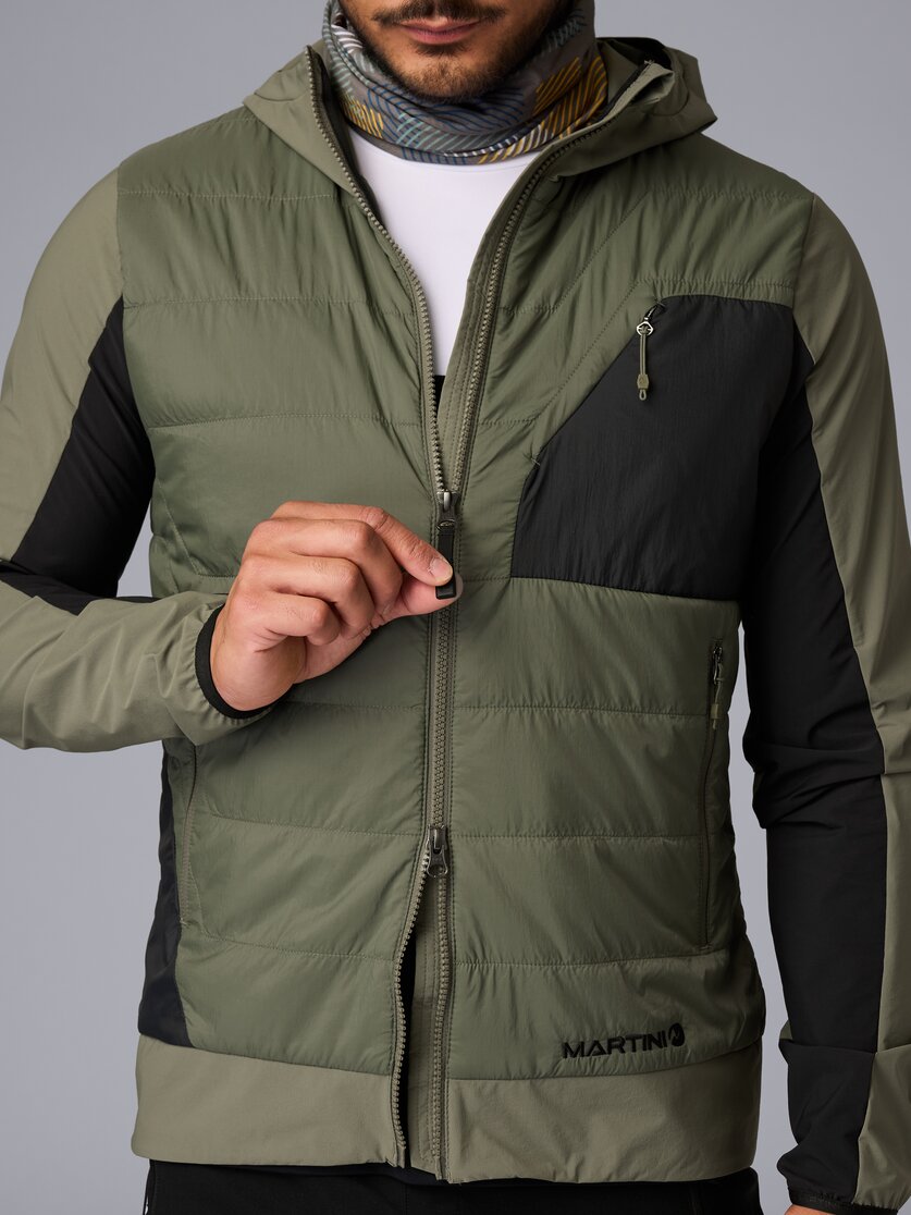 Martini Sportswear - Highventure Hybrid Jacket Primaloft® M - Hybrid jackets in tendril-black - Detail 2 - Men