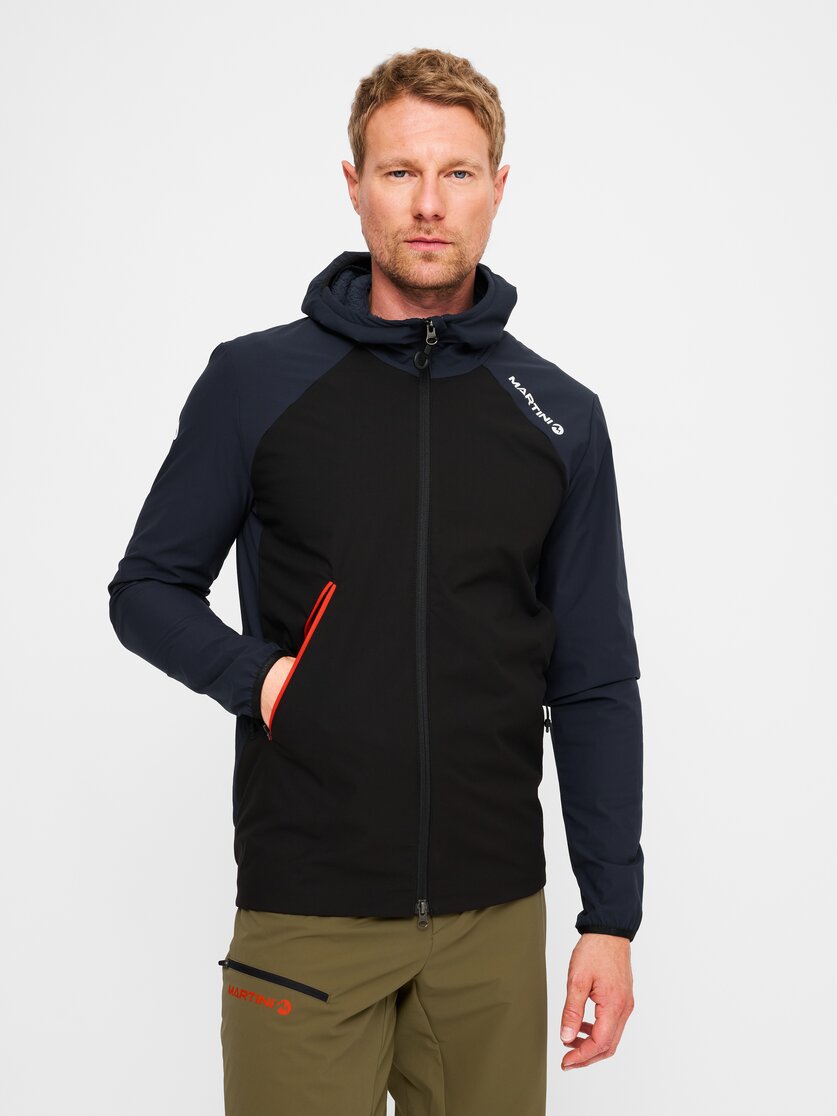 Martini Sportswear - Wildtrack Hybrid Jacket Primaloft® Active M - Hybridjacken in peakan-black - Vorderansicht Model - Herren