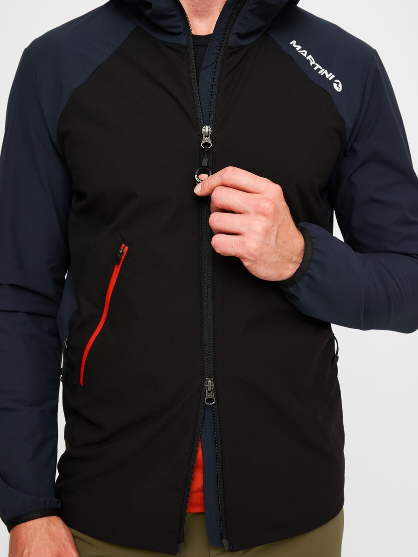 Martini Sportswear - Wildtrack Hybrid Jacket Primaloft® Active M - Hybridjacken in peakan-black - Detail 1 - Herren