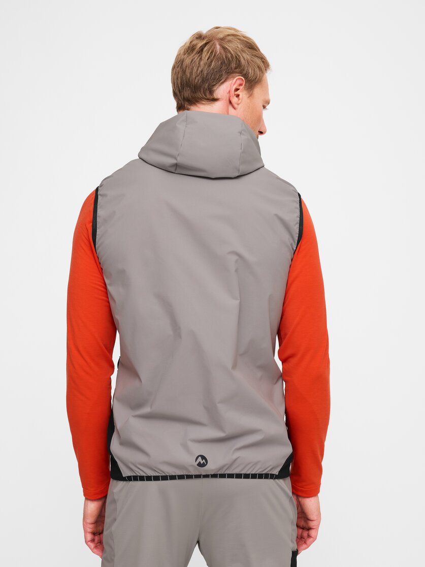 Martini Sportswear - Wildtrack Hybrid Vest Primaloft® Active M - Westen in black - Rückansicht Model - Herren