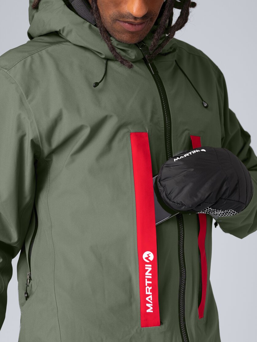 Martini Sportswear - Argon 3L Jacket M - Hardshell Jacken in seaport-lava - Detail 1 - Herren