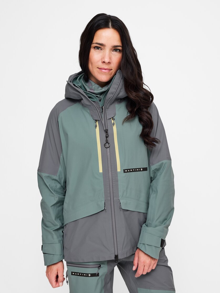 Martini Sportswear - Yalca 3L Jacket W - Hardshell Jacken in desert - Vorderansicht Model - Damen