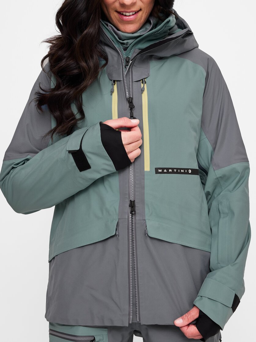 Martini Sportswear - Yalca 3L Jacket W - Hardshell Jacken in desert - Detail 1 - Damen