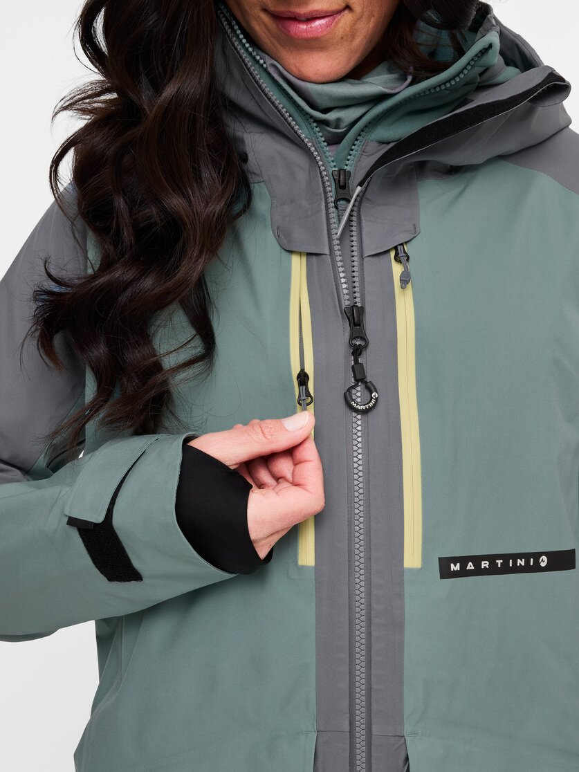 Martini Sportswear - Yalca 3L Jacket W - Hardshell Jacken in desert - Detail 3 - Damen