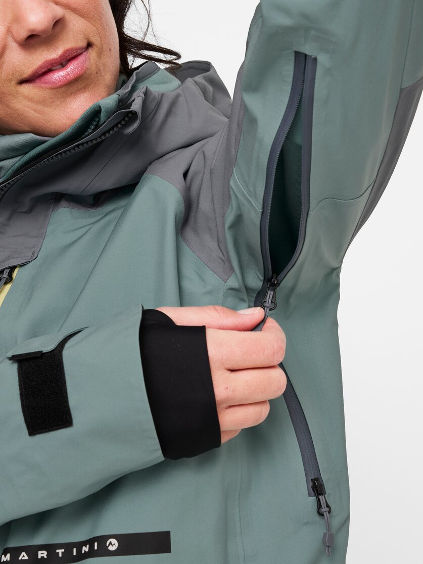 Martini Sportswear - Yalca 3L Jacket W - Hardshell Jacken in desert - Detail 6 - Damen