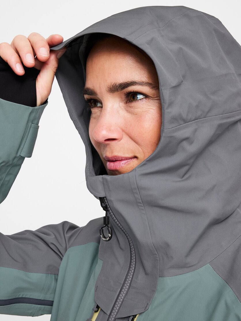 Martini Sportswear - Yalca 3L Jacket W - Hardshell Jacken in desert - Detail 9 - Damen