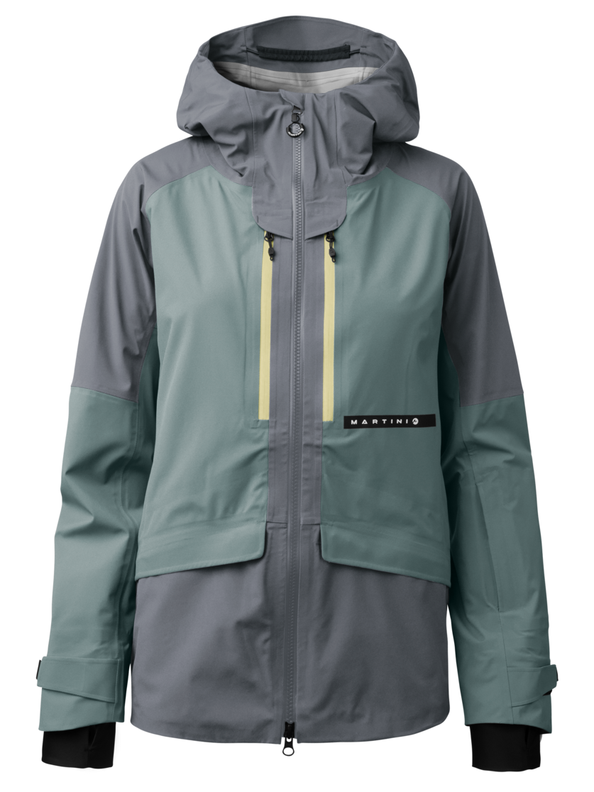 Martini Sportswear - Yalca 3L Jacket W - Hardshell Jacken in storm-misty blue - Vorderansicht - Damen