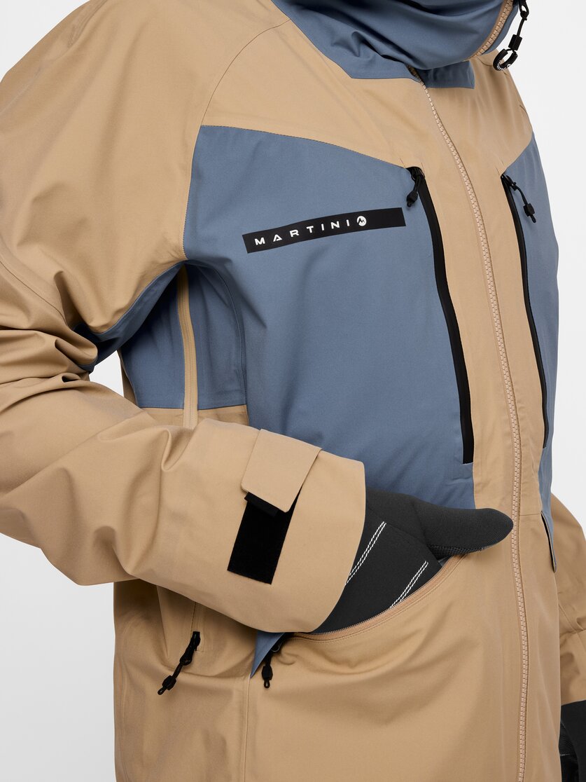 Martini Sportswear - Yalca 3L Jacket M - Hardshell Jacken in spanish green-olive - Detail 4 - Herren