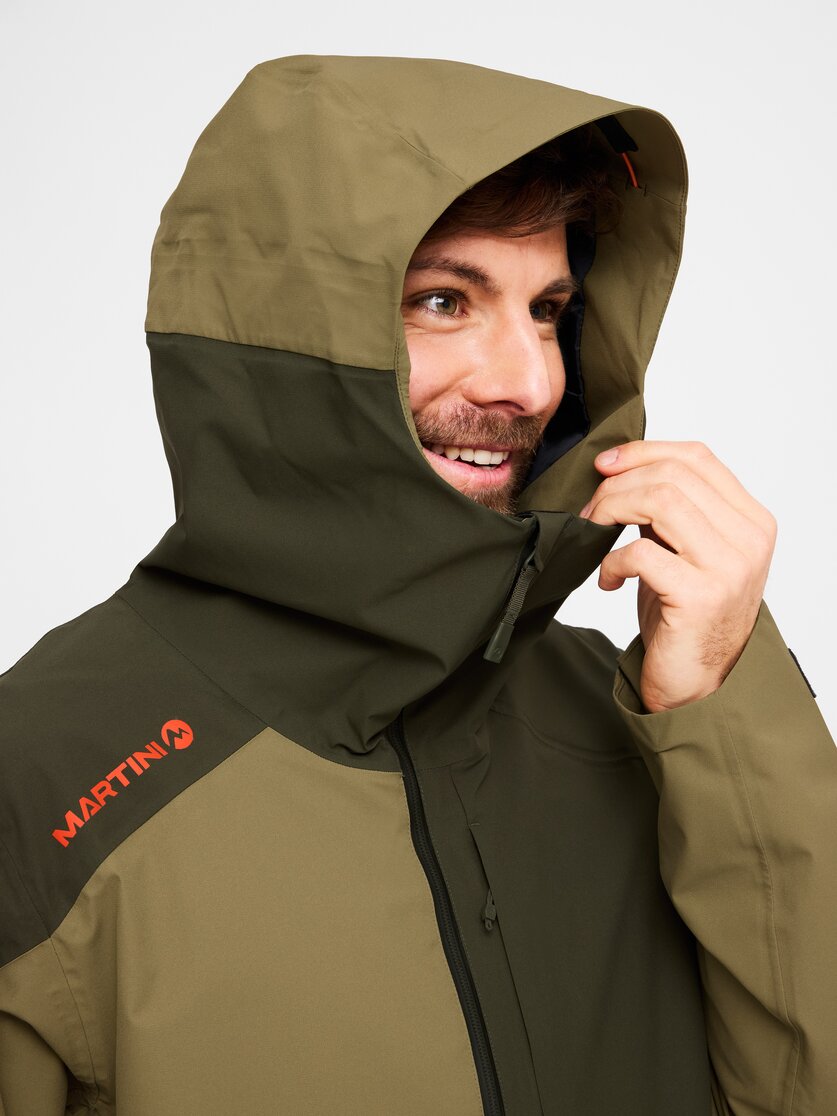 Martini Sportswear - Argon 2L Jacket M - Hardshell jackets in spanish green-olive - Detail 9 - Men