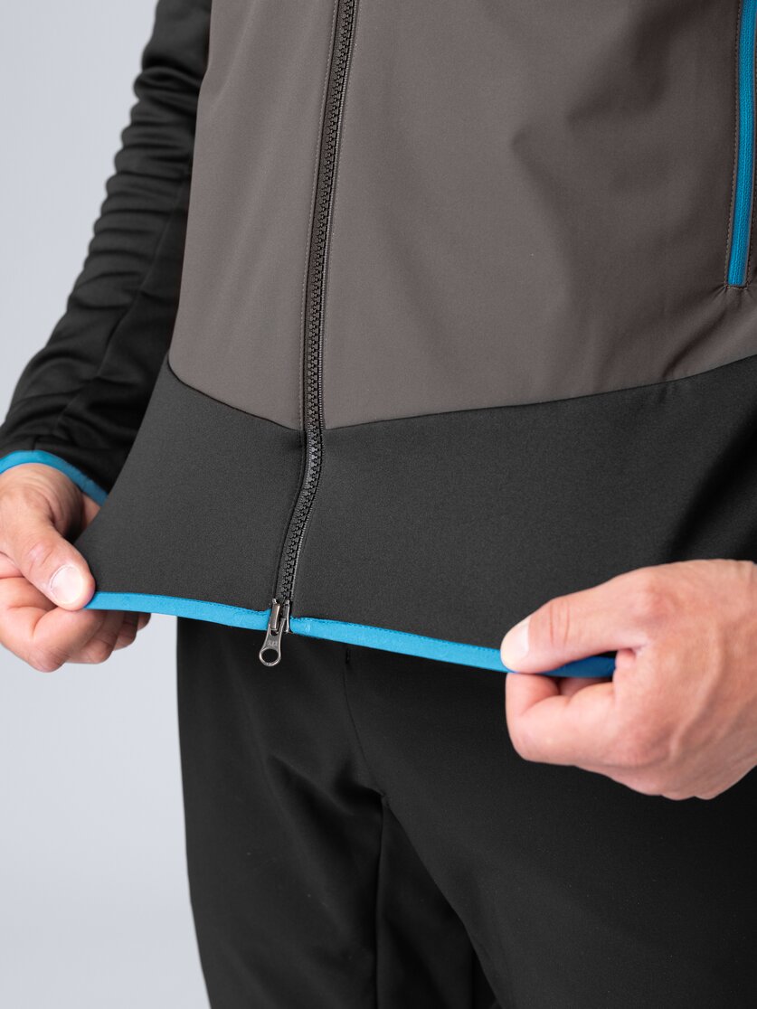Martini Sportswear - Peakpower Hybrid Windbreaker Jacket M - Hybridjacken in steel-mars - Detail 5 - Herren