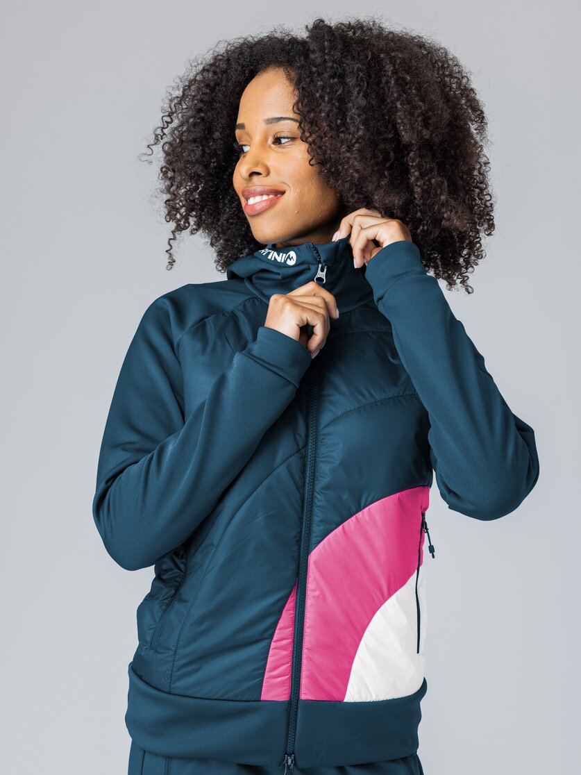 Martini Sportswear - Desire Hybrid Jacket Primaloft® W - Hybridjacken in fairy tale-primrose - Vorderansicht Model - Damen