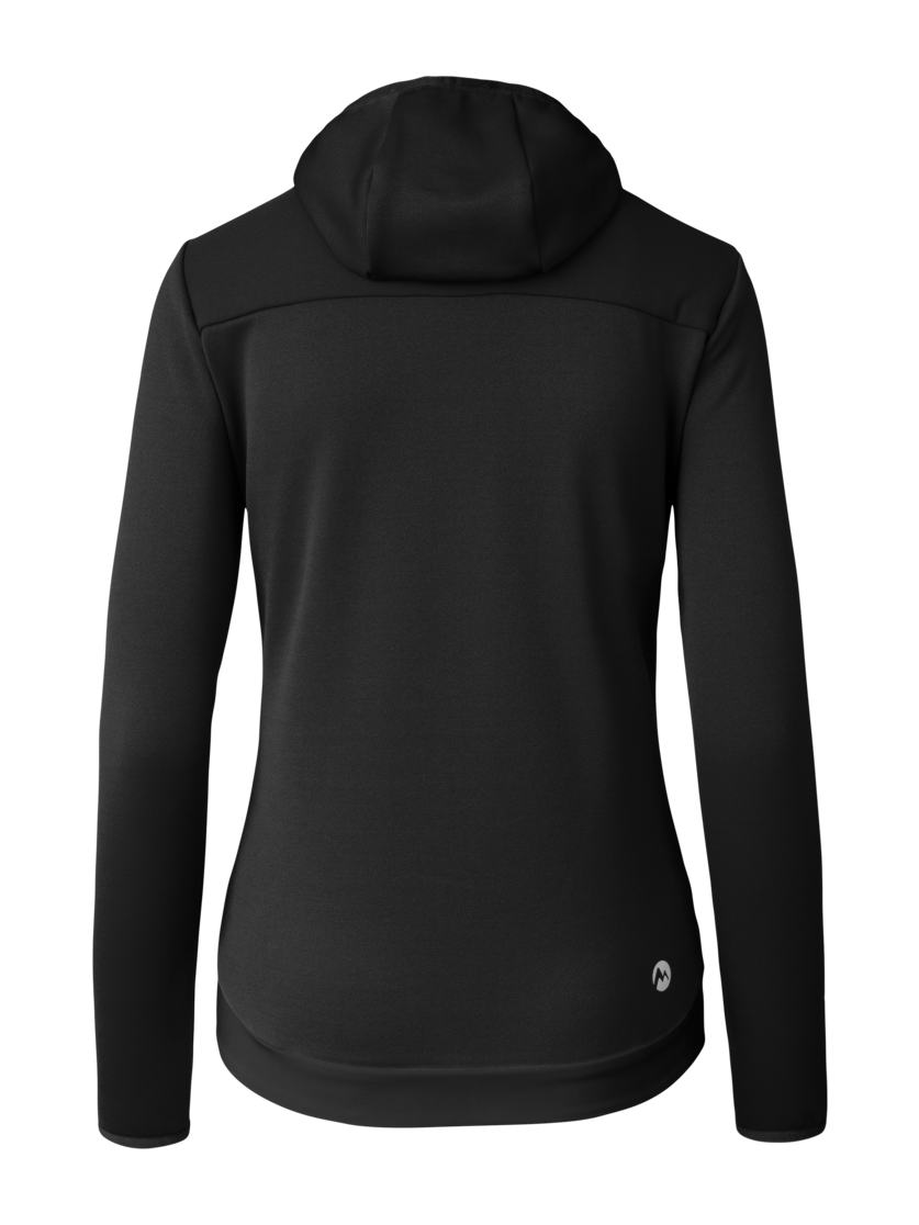 Martini Sportswear - Argon Hybrid Windbreaker Jacket W - Giacche ibride in black - vista posteriore - Donna