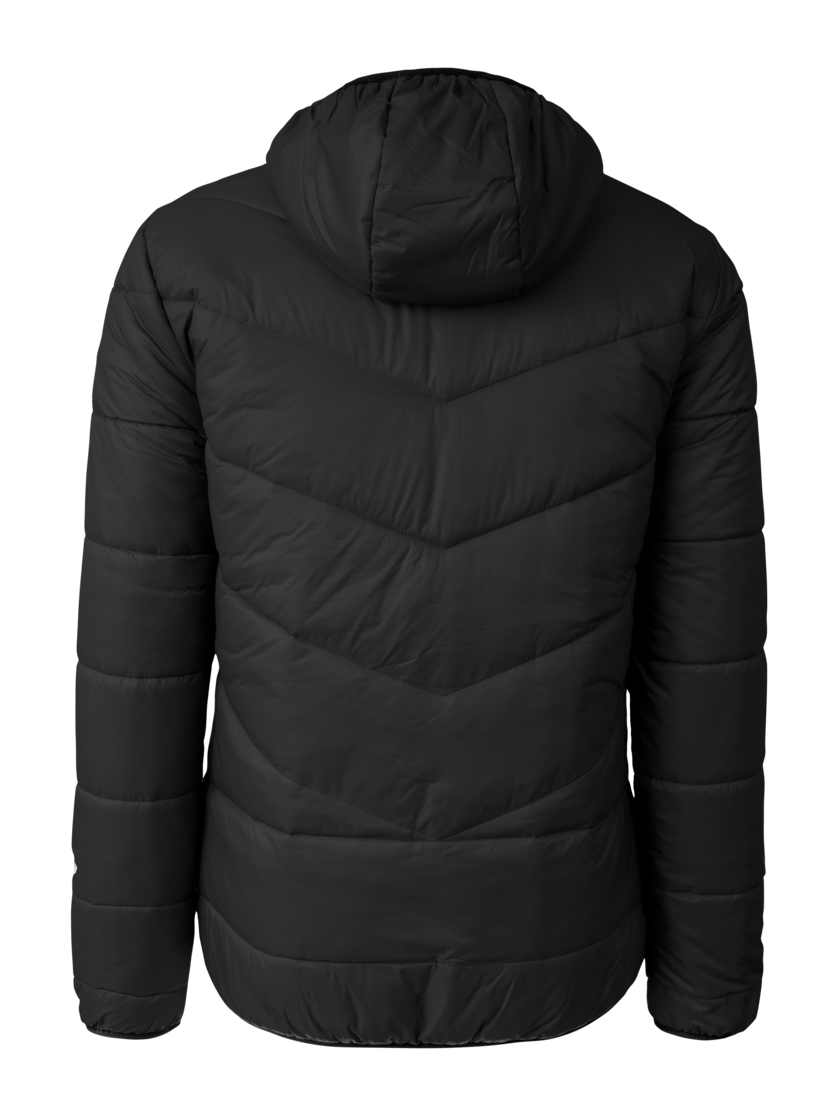 Martini Sportswear - Fullforce Padded Jacket G-LOFT® M - Primaloft & Gloft Jacken in black-steel - Rückansicht - Herren