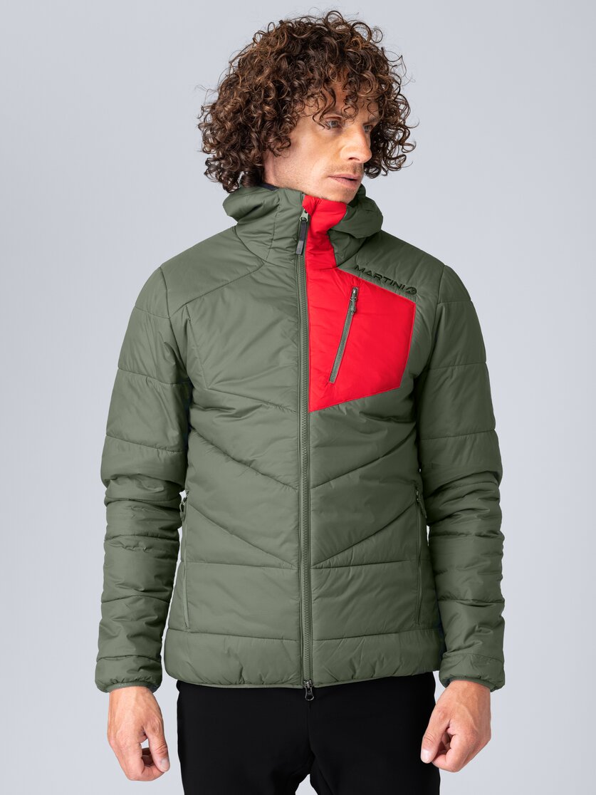 Martini Sportswear - Fullforce Padded Jacket G-LOFT® M - Primaloft & Gloft Jacken in seaport-lava - Vorderansicht Model - Herren
