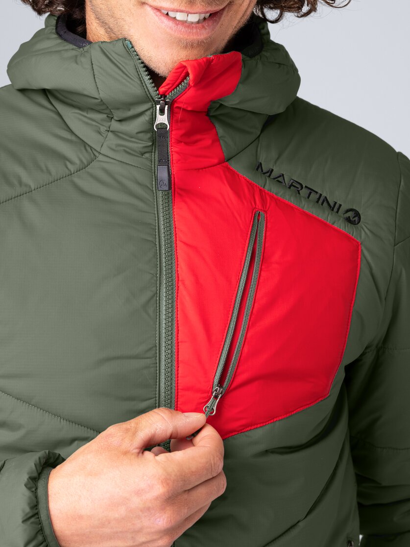 Martini Sportswear - Fullforce Padded Jacket G-LOFT® M - Primaloft & Gloft Jacken in seaport-lava - Detail 2 - Herren