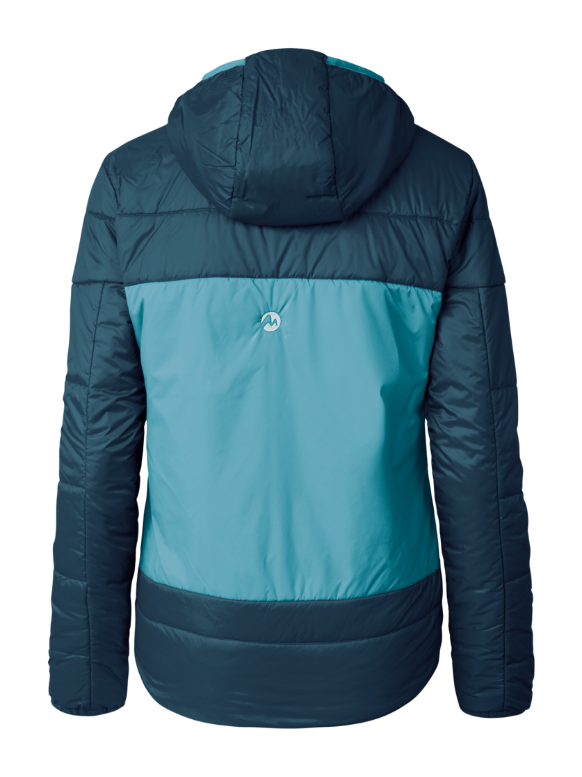 Martini Sportswear - Argon Padded Jacket G-LOFT® W - Primaloft & Gloft Jacken in poseidon-surf - Rückansicht - Damen