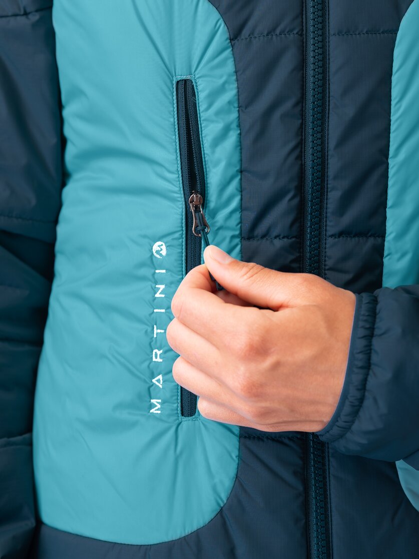 Martini Sportswear - Argon Padded Jacket G-LOFT® W - Primaloft & Gloft Jacken in seaport-scooter - Detail 3 - Damen