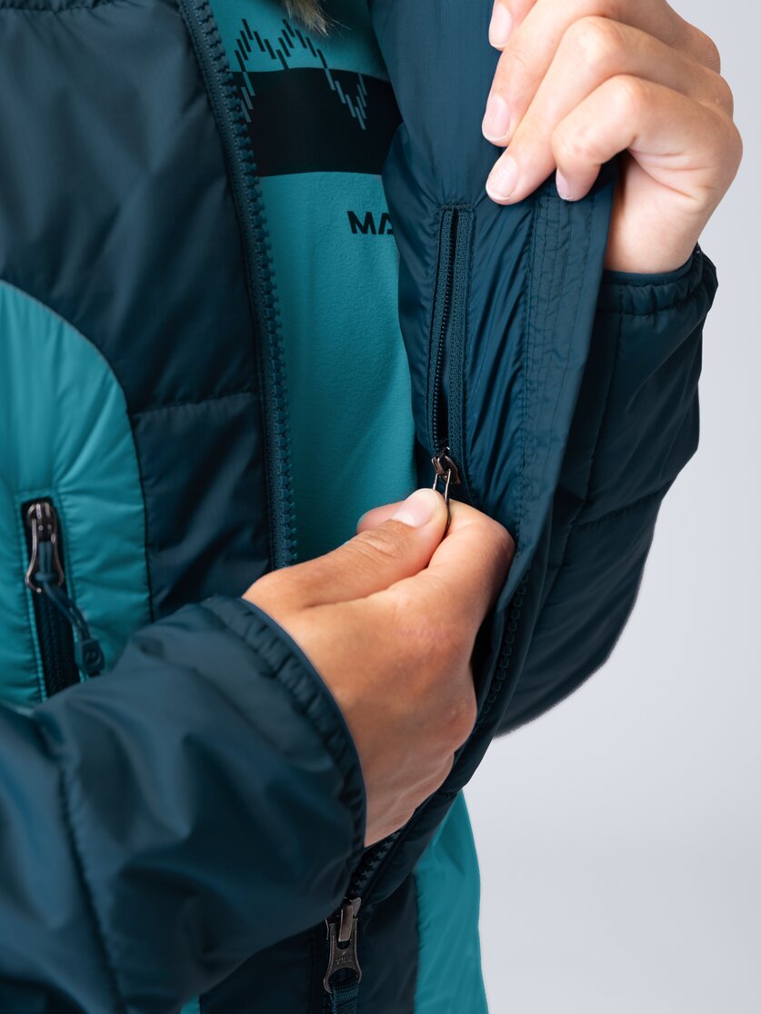 Martini Sportswear - Argon Padded Jacket G-LOFT® W - Primaloft & Gloft Jacken in seaport-scooter - Detail 5 - Damen