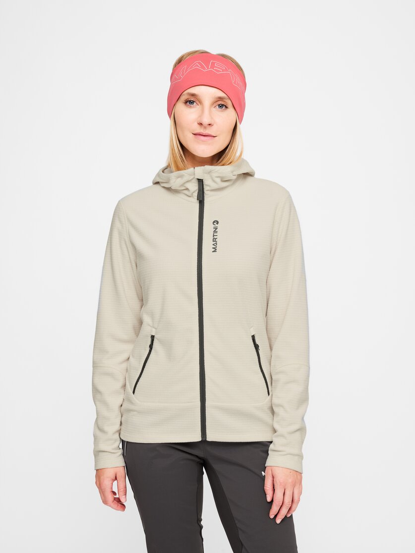 Martini Sportswear - Argon Midlayer Jacket W - Midlayers in black-granite - Vorderansicht Model - Damen