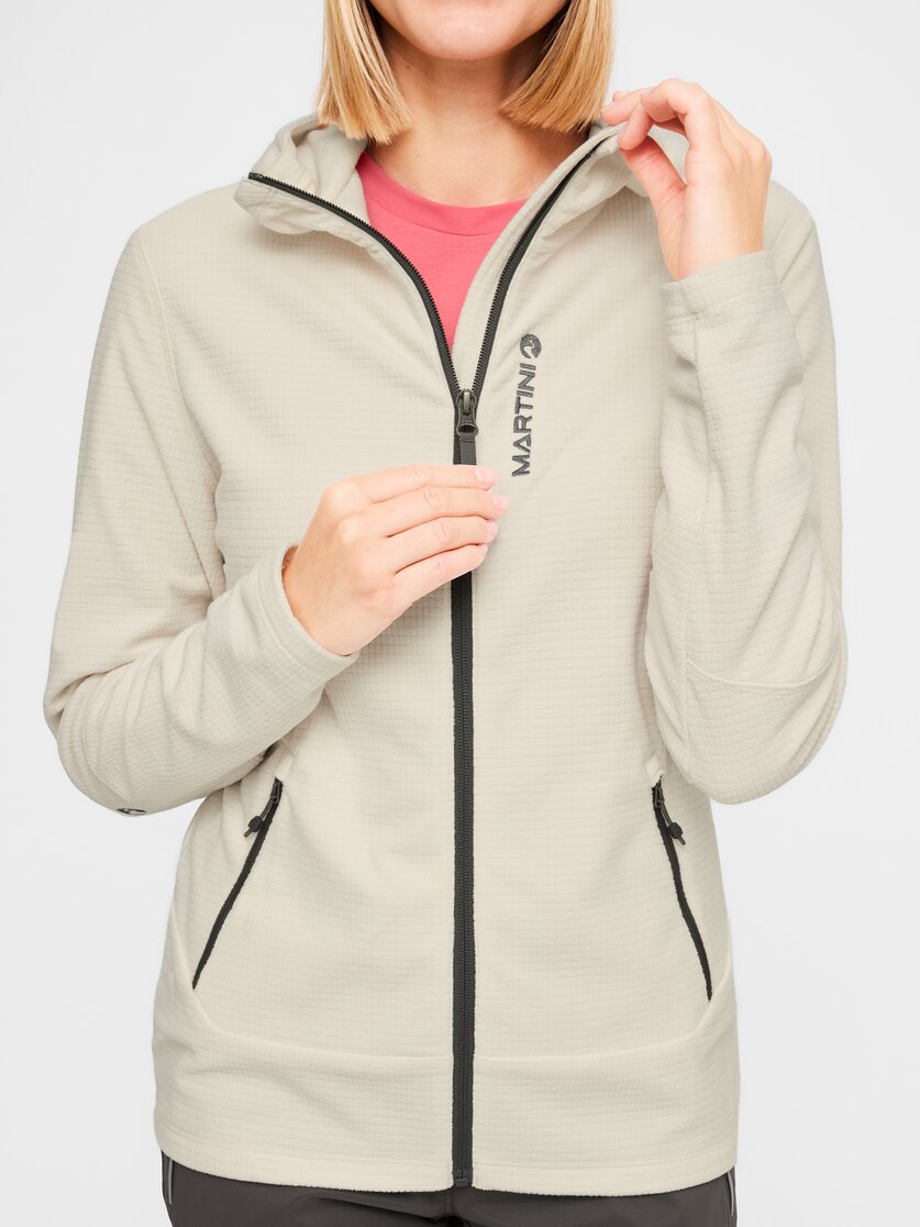 Martini Sportswear - Argon Midlayer Jacket W - Midlayers in black-granite - Detail 2 - Damen