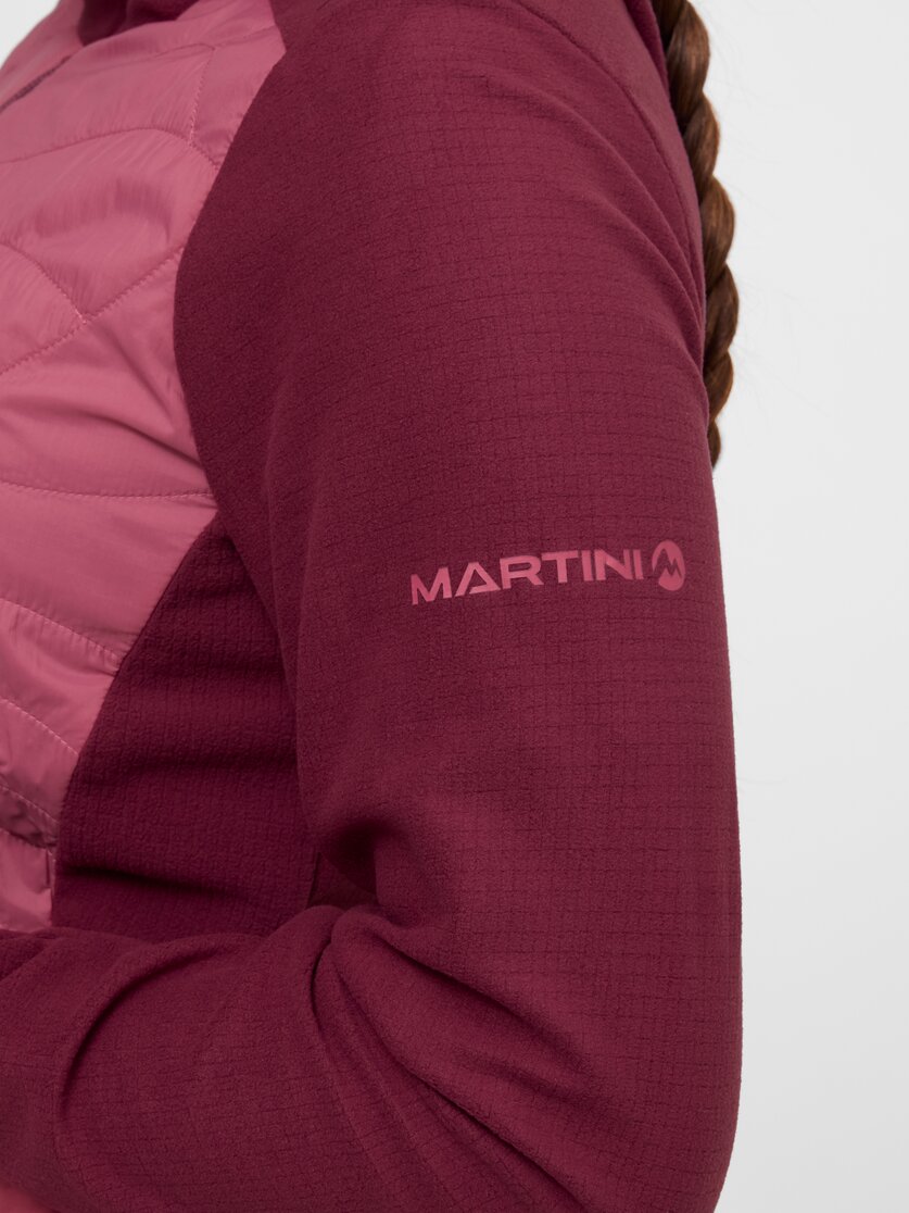 Martini Sportswear - Highventure IN Hybrid Hooded Jacket W  - Hybridjacken in black-granite - Detail 7 - Damen