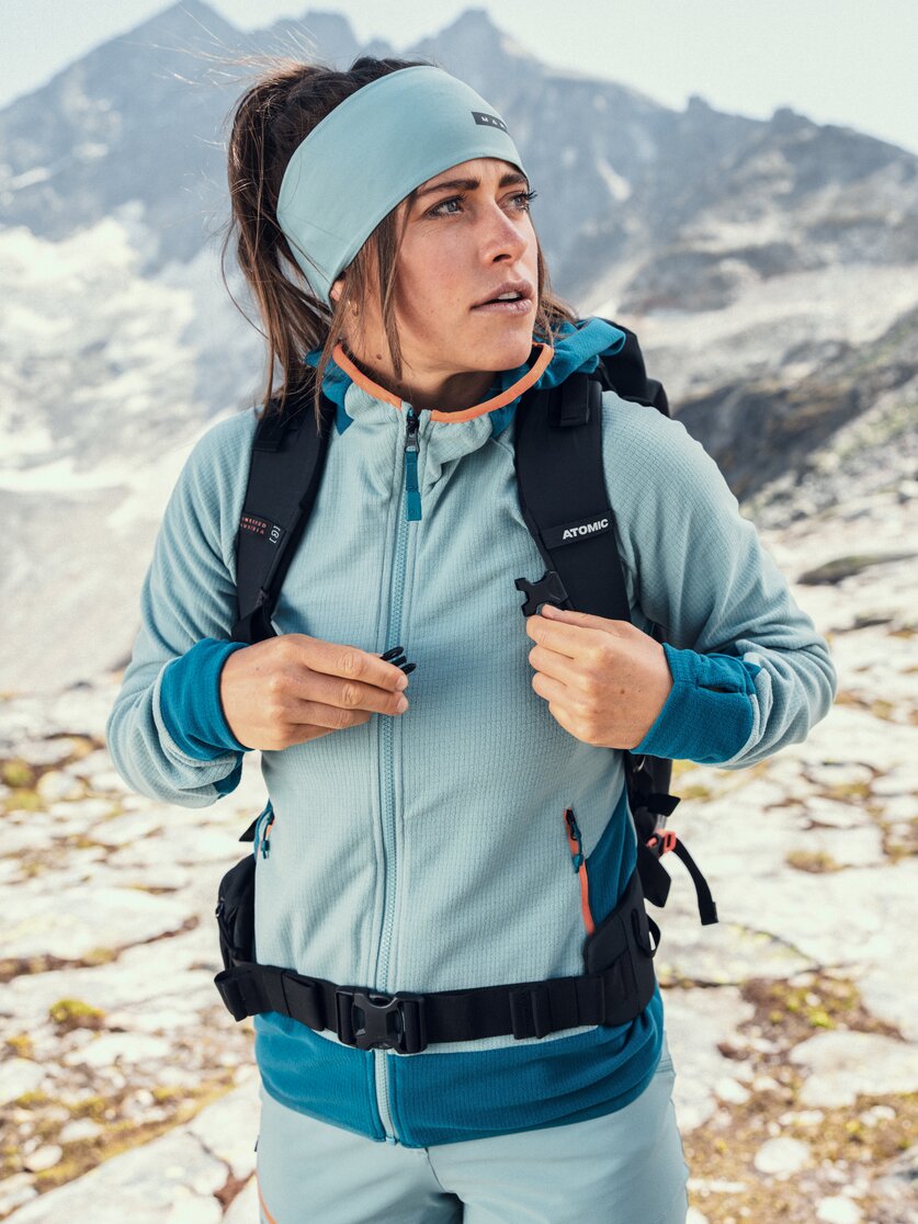 Martini Sportswear - Highventure ML Hooded Jacket W - Strati intermedi in granite-black - Dettaglio 6 - Donna