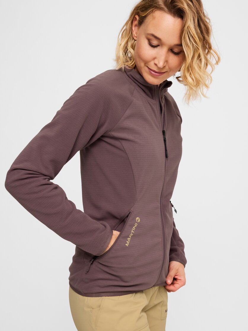 Martini Sportswear - Highventure ML Jacket W - Midlayers in seaport - Detail 4 - Damen