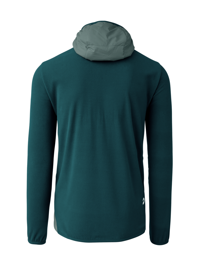 Martini Sportswear - Highventure IN Hybrid Hooded Jacket M - Hybridjacken in seaport-misty blue - Rückansicht - Herren