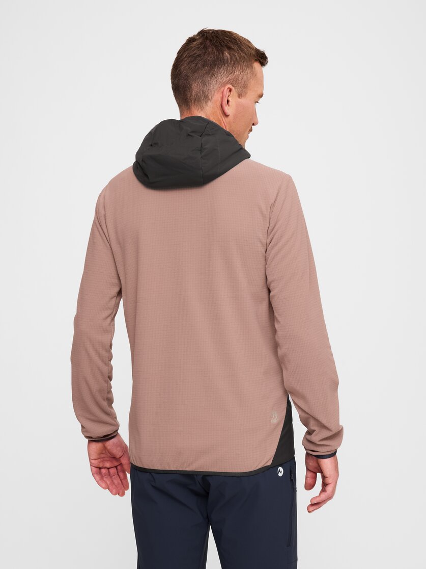 Martini Sportswear - Highventure IN Hybrid Hooded Jacket M - Hybridjacken in true navy - Rückansicht Model - Herren