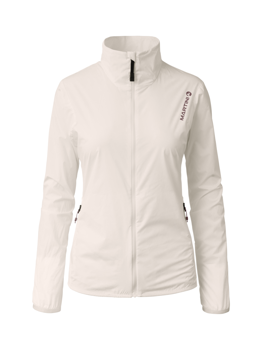 Martini Sportswear - Alpmate WB Jacket W - Windbreaker Jacken in off white-clay - Vorderansicht - Damen