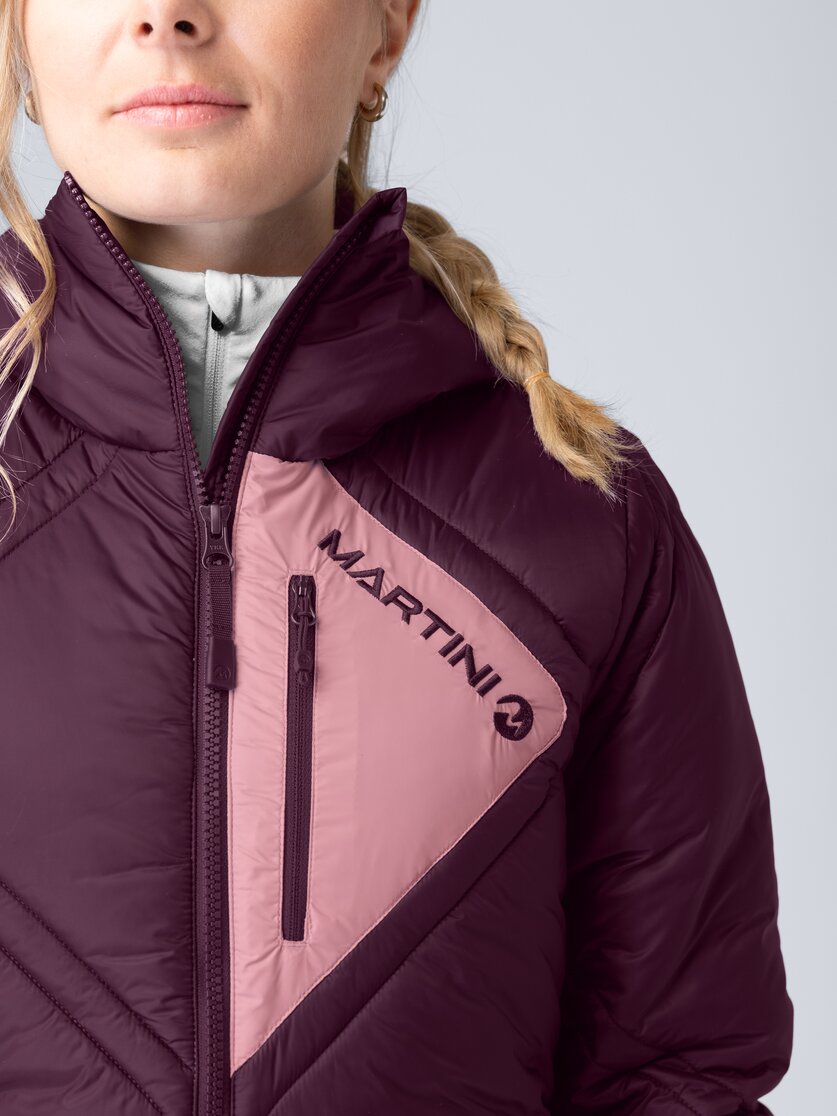 Martini Sportswear - Fullforce Padded Jacket G-LOFT® W - Primaloft & Gloft Jackets in seaport-scooter - Detail 1 - Women