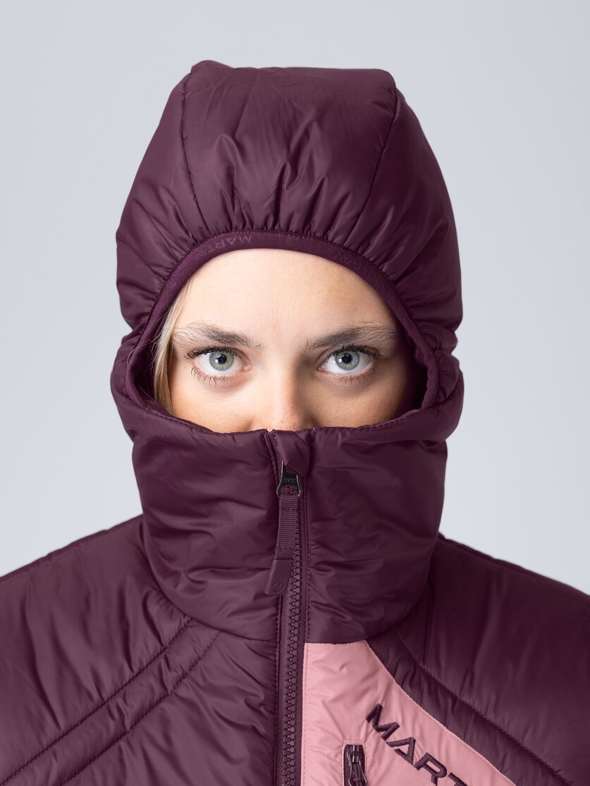 Martini Sportswear - Fullforce Padded Jacket G-LOFT® W - Primaloft & Gloft Jackets in seaport-scooter - Detail 10 - Women