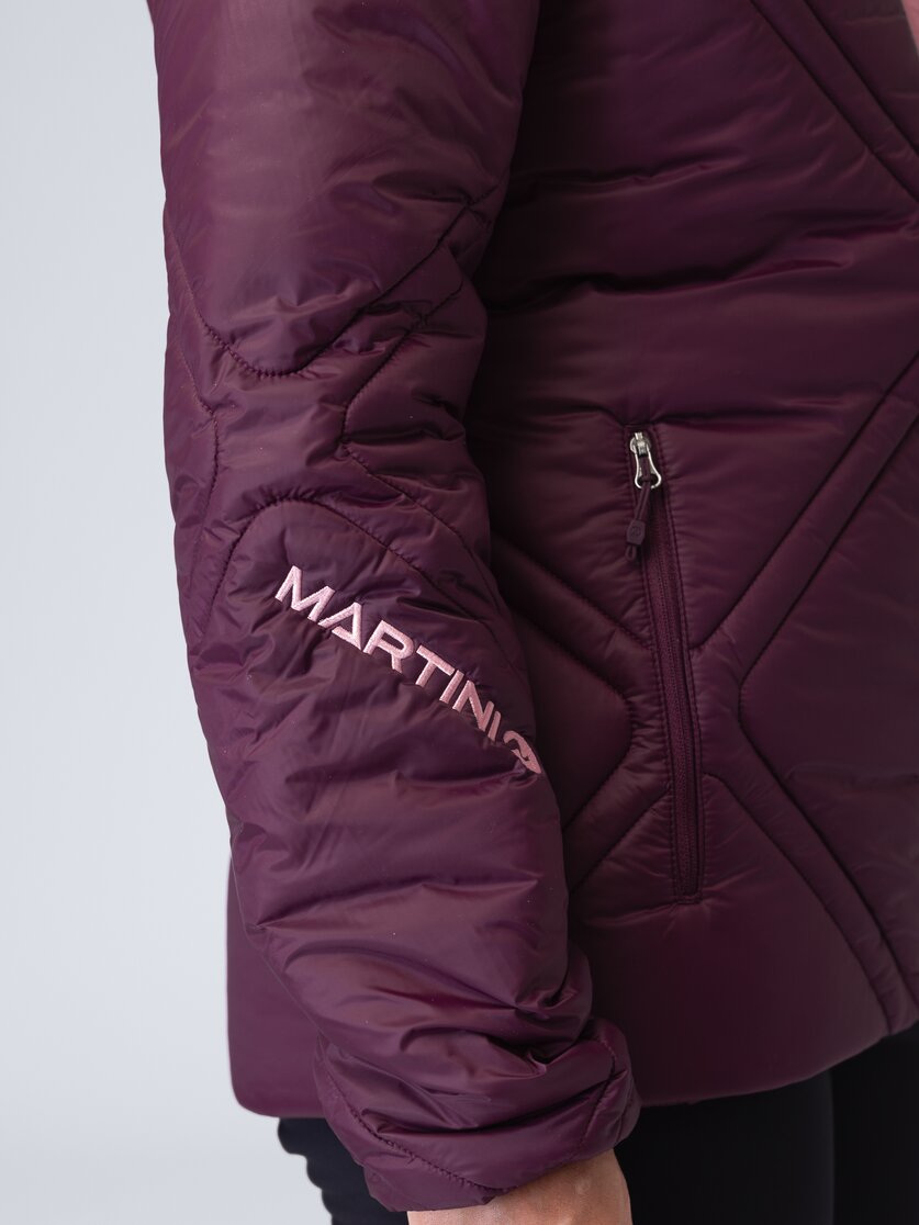 Martini Sportswear - Fullforce Padded Jacket G-LOFT® W - Primaloft & Gloft Jackets in seaport-scooter - Detail 2 - Women