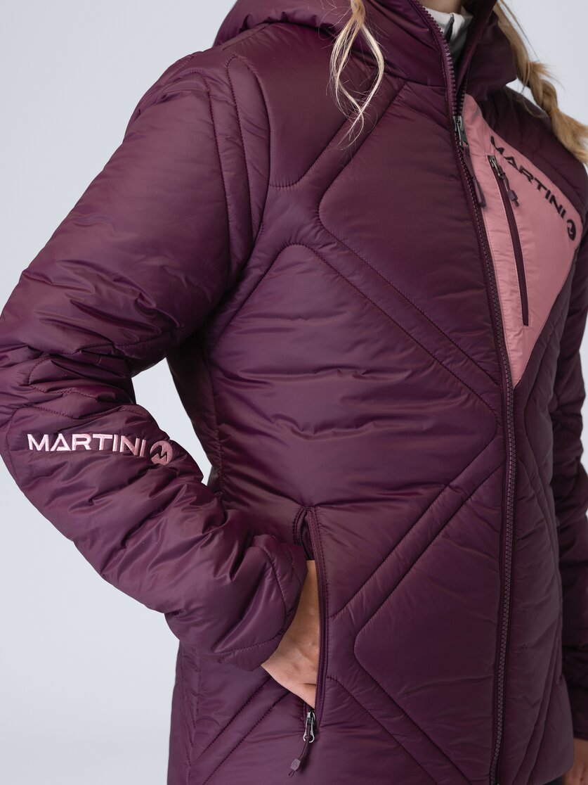 Martini Sportswear - Fullforce Padded Jacket G-LOFT® W - Primaloft & Gloft Jackets in seaport-scooter - Detail 3 - Women