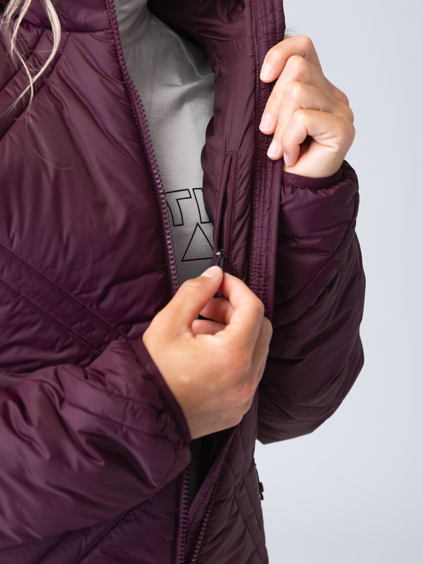 Martini Sportswear - Fullforce Padded Jacket G-LOFT® W - Primaloft & Gloft Jackets in seaport-scooter - Detail 6 - Women