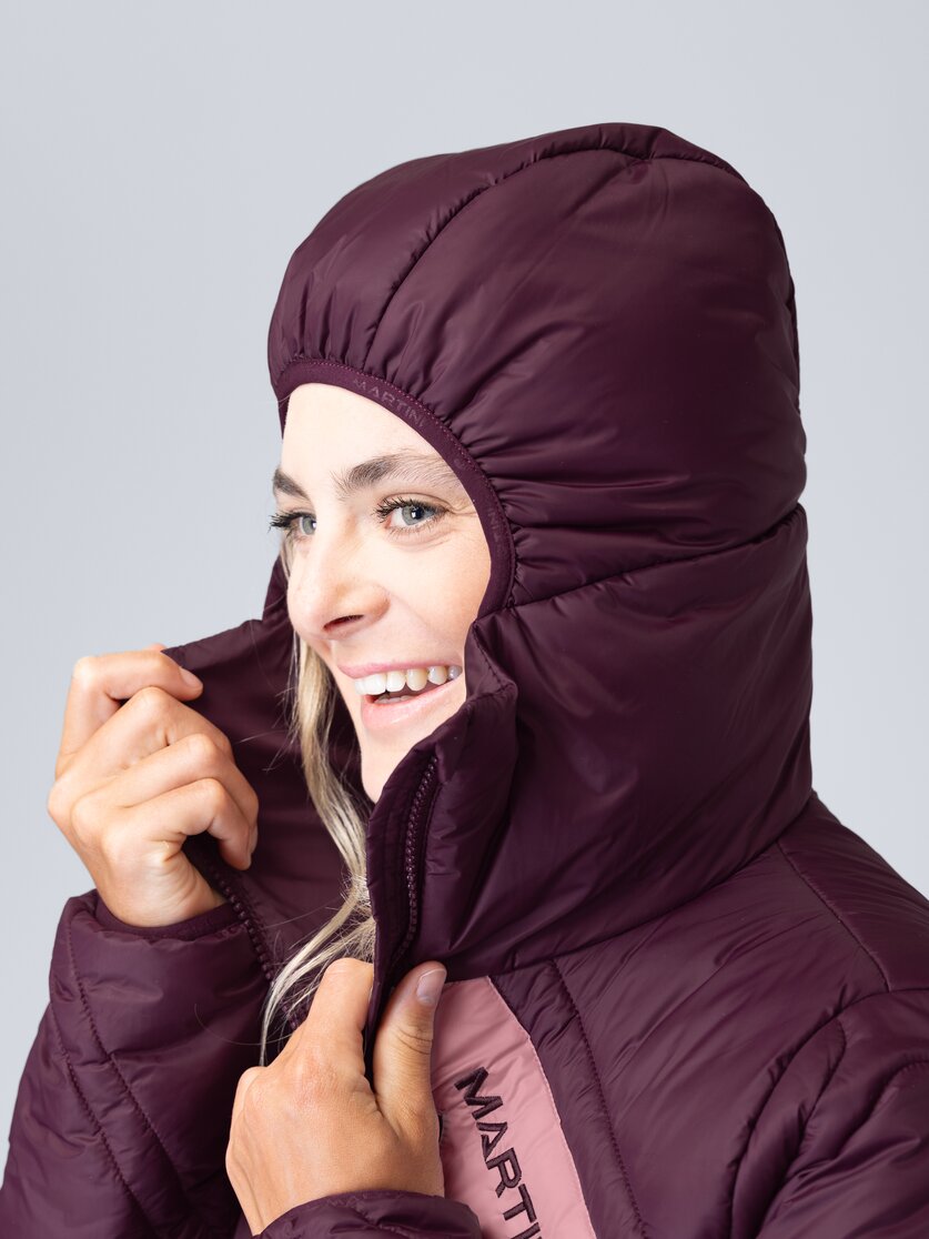 Martini Sportswear - Fullforce Padded Jacket G-LOFT® W - Primaloft & Gloft Jackets in seaport-scooter - Detail 9 - Women