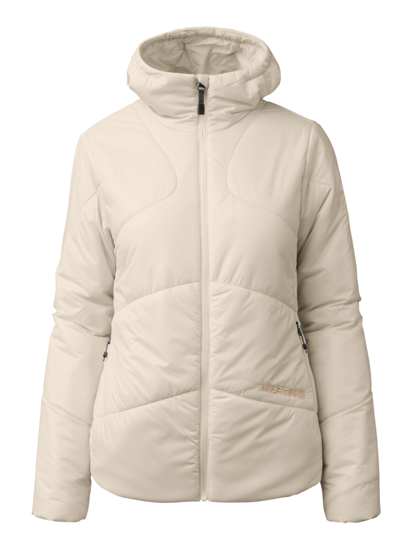 Martini Sportswear - Horizon Padded Jacket Primaloft®W - Primaloft & Gloft Jacken in off white - Vorderansicht - Damen