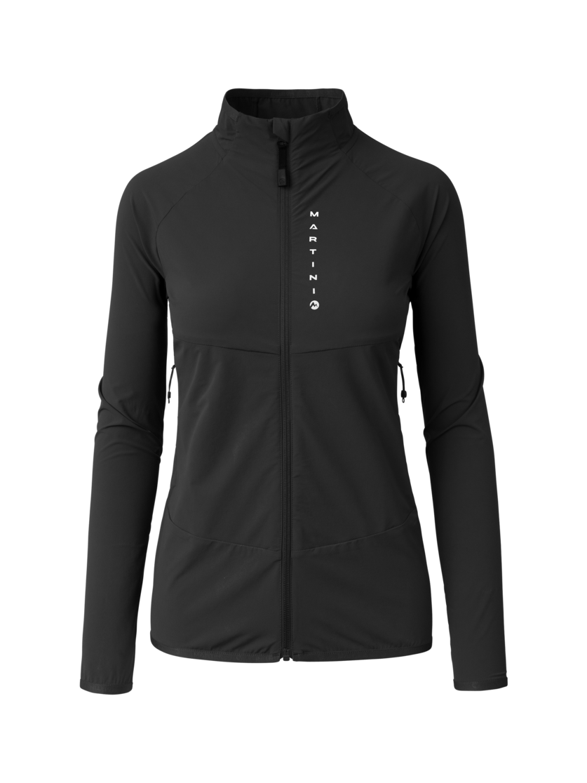 Martini Sportswear - Hillclimb ML Jacket W - Midlayers in black - front view - Women