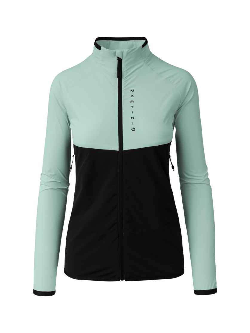 Martini Sportswear - Hillclimb ML Jacket W - Midlayers in ibiza blue-black - Vorderansicht - Damen