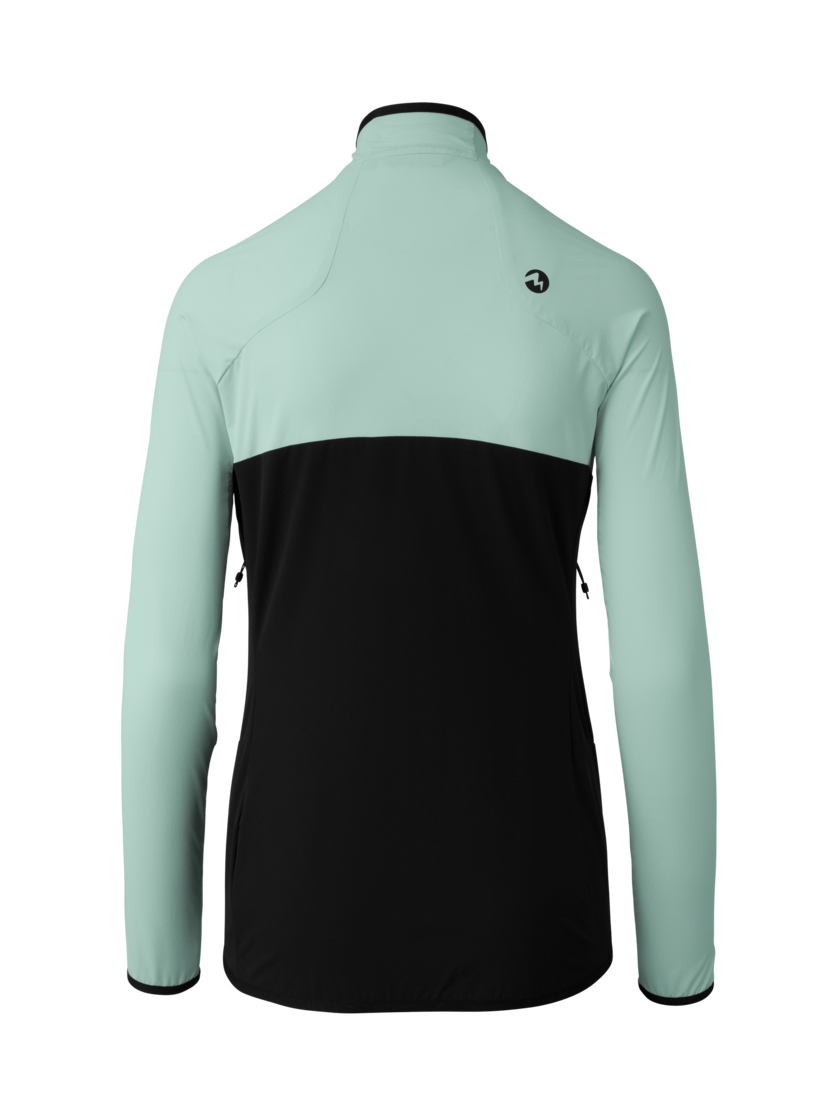 Martini Sportswear - Hillclimb ML Jacket W - Midlayers in ibiza blue-black - Rückansicht - Damen