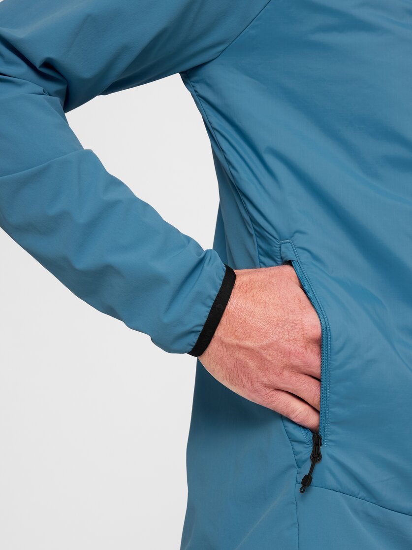 Martini Sportswear - Alpmate IN Hybrid Jacket M - Hybridjacken in true navy-limeskin - Detail 3 - Herren