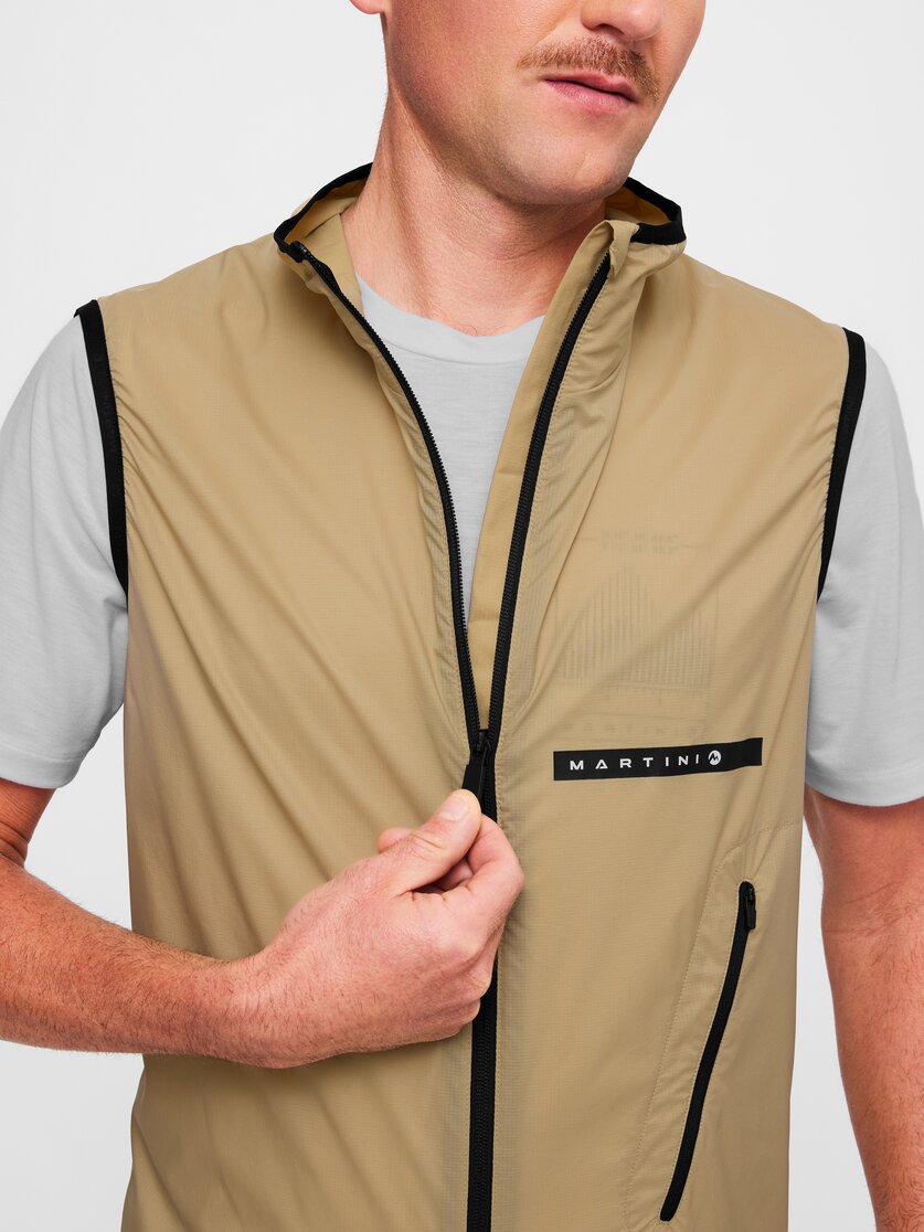 Martini Sportswear - Hillclimb WB Hybrid Vest M - Westen in true navy - Detail 2 - Herren