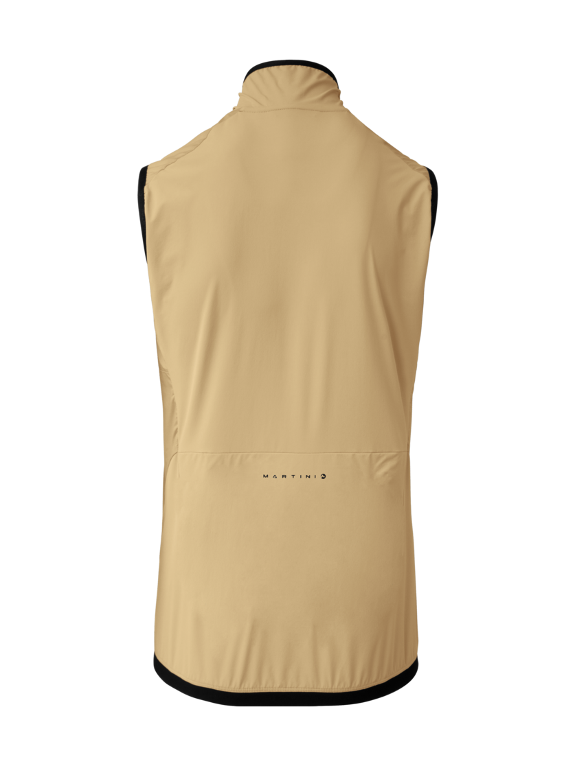 Martini Sportswear - Hillclimb WB Hybrid Vest M - Westen in sandstone - Rückansicht - Herren