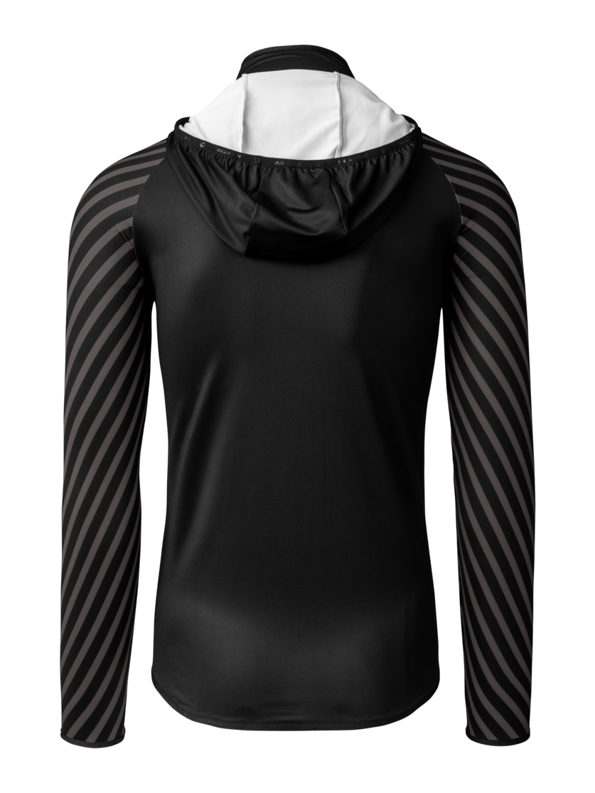 Martini Sportswear - Timebeat Midlayer Jacket Uni  - Rennanzug - Oberteile in granite-black - Rückansicht - Unisex