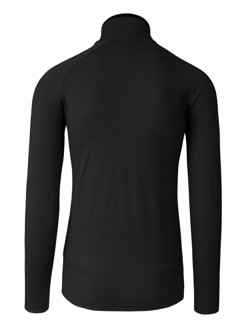 Martini Sportswear - Yalca Hybrid Windbreaker Jacket M - Hybridjacken in black-steel - Rückansicht - Herren