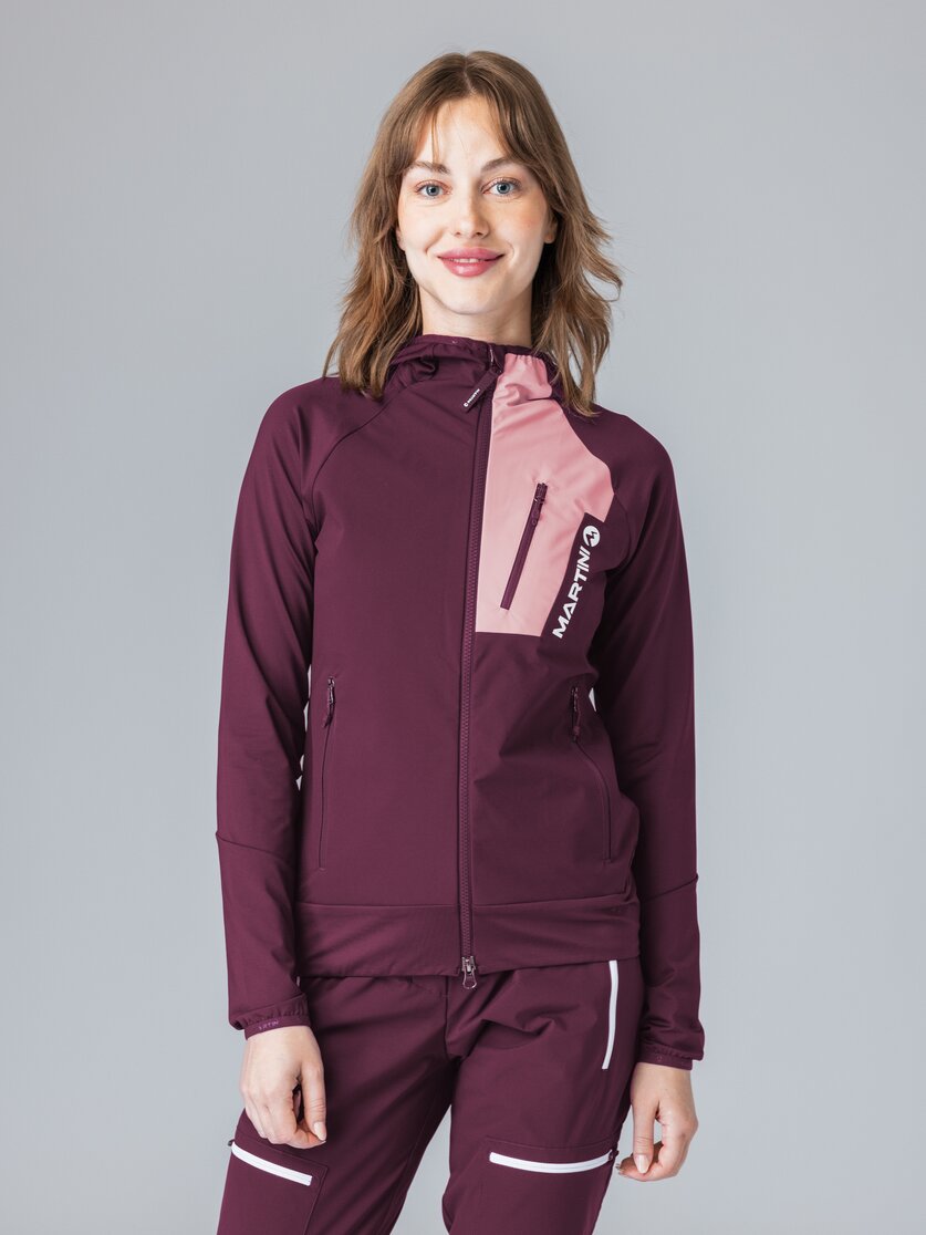 Martini Sportswear - Yalca Hybrid Windbreaker Jacket W - Hybridjacken in seaport-scooter - Vorderansicht Model - Damen